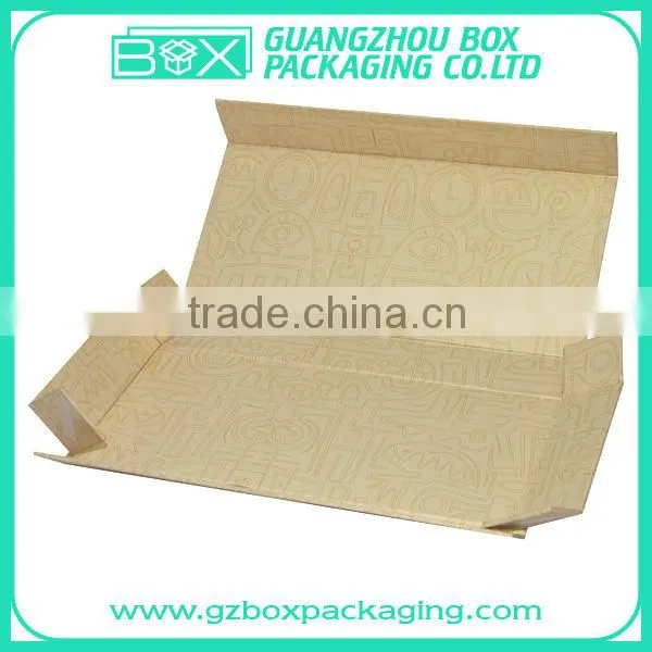 unique space-saving flat packed gift box