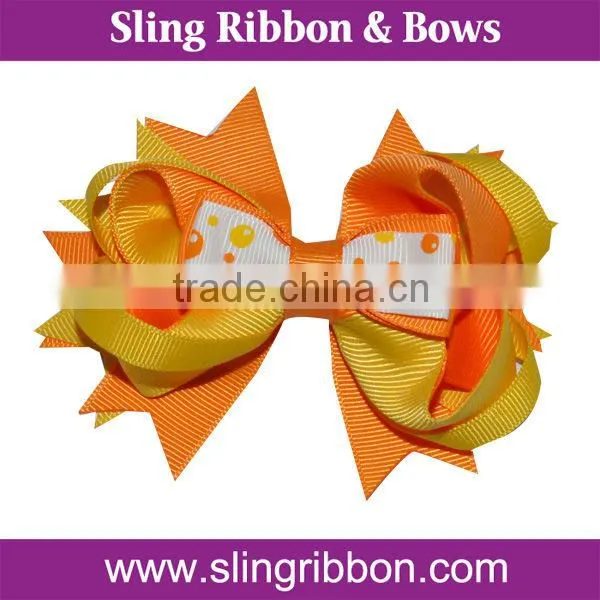 Fashion Ribbon Hair Clips For Kid Wholesale
