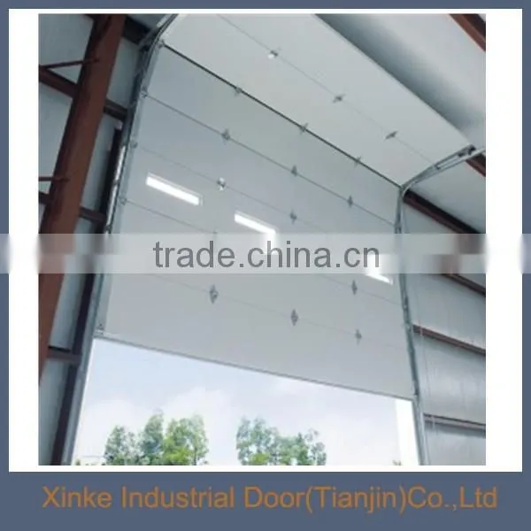 Finger Protection Sectioanl Sliding Industrial Door Sale SLD-006