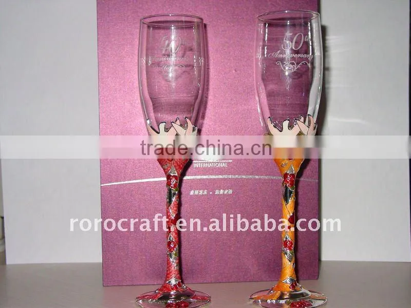 40th birthday champange flute