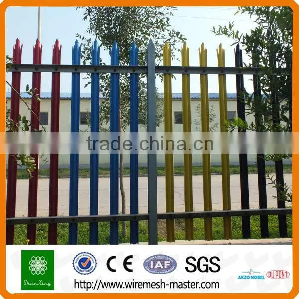 Galvanized Steel Palisade Fencing