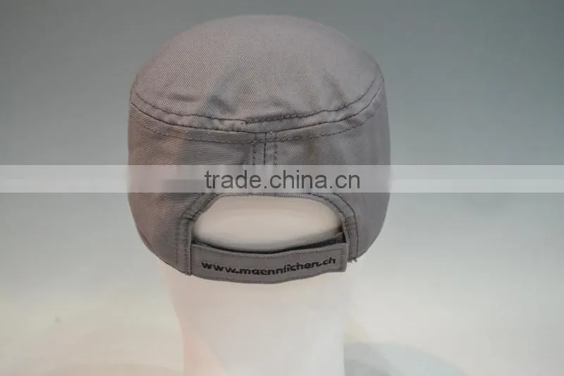 grey miltary cap
