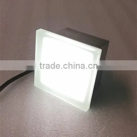 2016 superior quality IP67 100*100 12v led recessed light led stone light