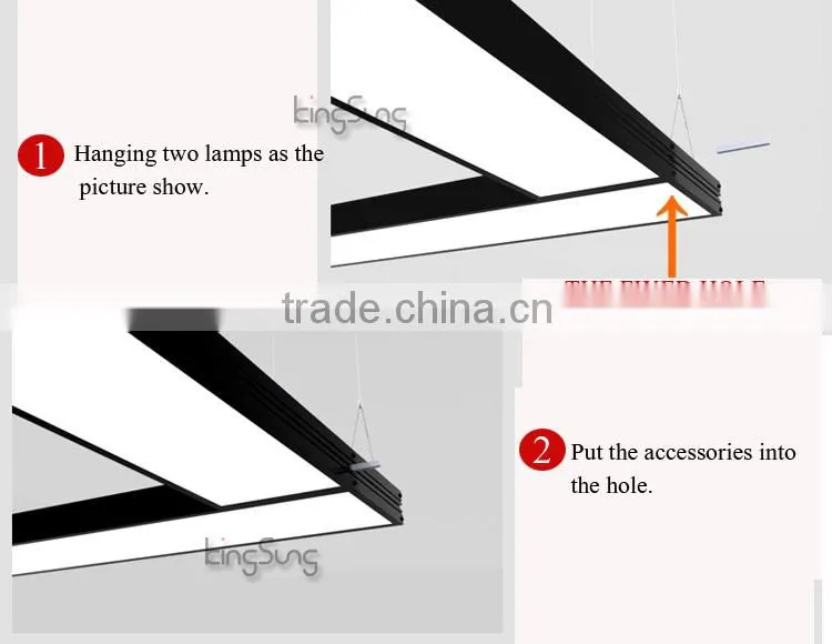Hot Sale! office ceiling led indirect light JS-6023A