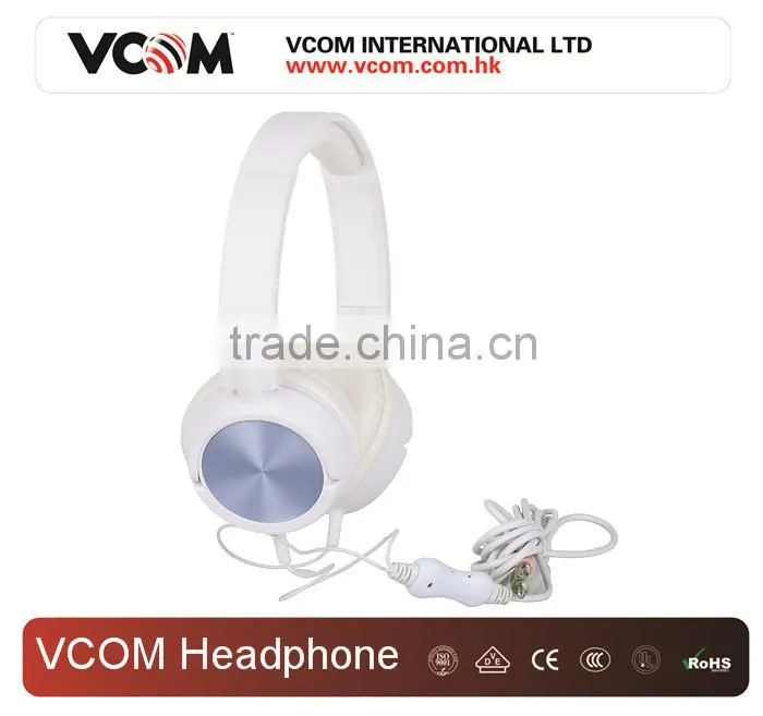 2015 Best Studio Headphone with mic and Volume Control