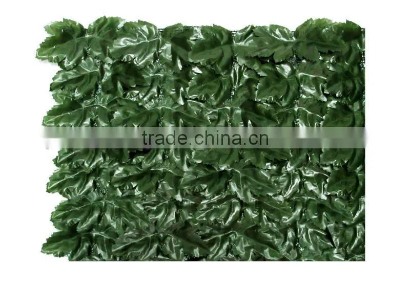 Dark green color decorative artificial leaves