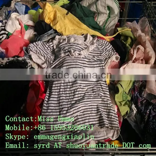 Top quality male clothes/shirts secondhand clothing
