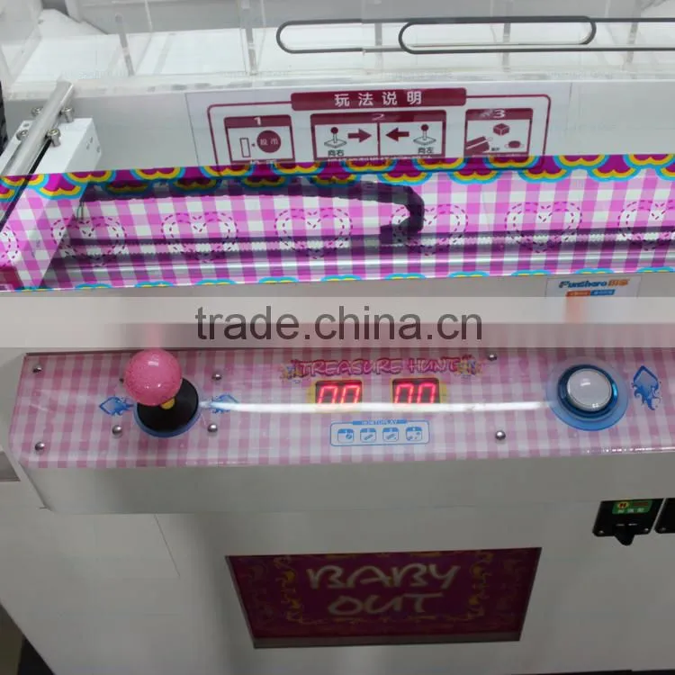 Funshare hot sale coin operated claw vending machine toy crane claw machine