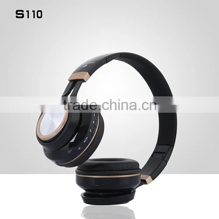 NEW SNHALSAR S110 big daddy bass bluetooth headphone, wireless headset with mic