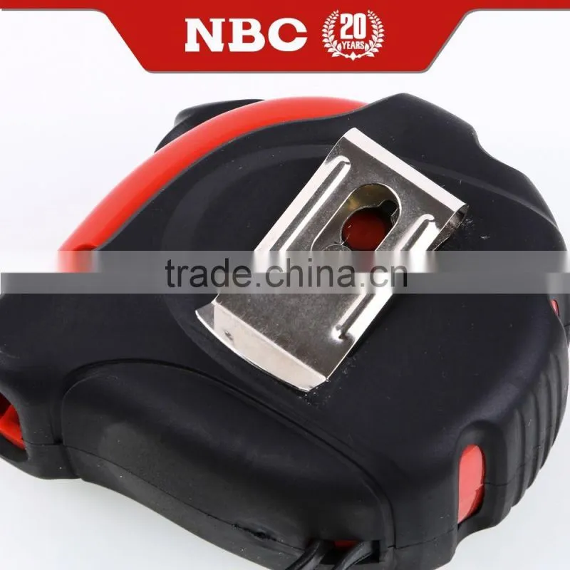 2m,3m/5m/7.5m ABS+TPR Wholesale Stainless Retractable Metal Meter Measuring Tape Measure