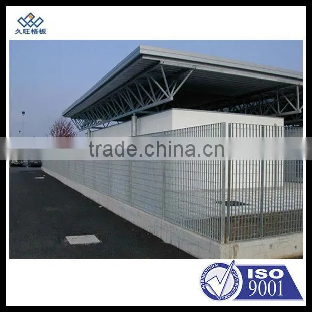 Metal platform bar grating