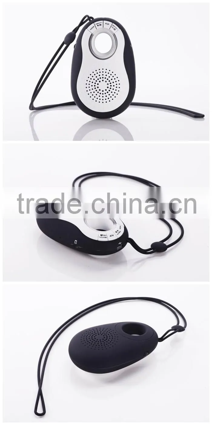 M18 black color mini speaker with remote shuttle camera control