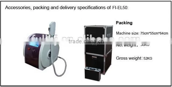 New Powerful Hair Removal System SHR/ipl freckle removal machine