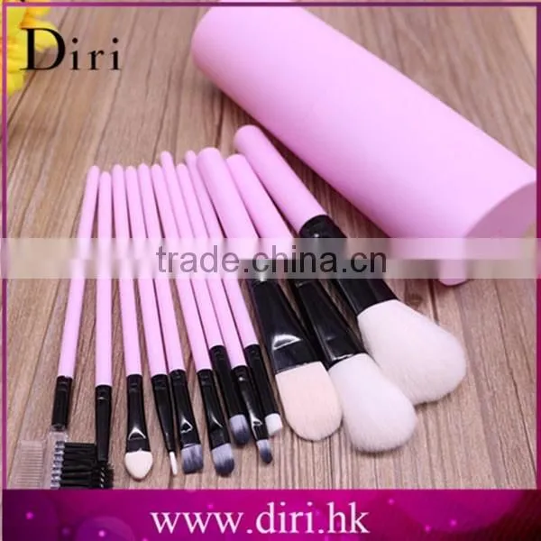hot selling OEM available pink makeup brush set