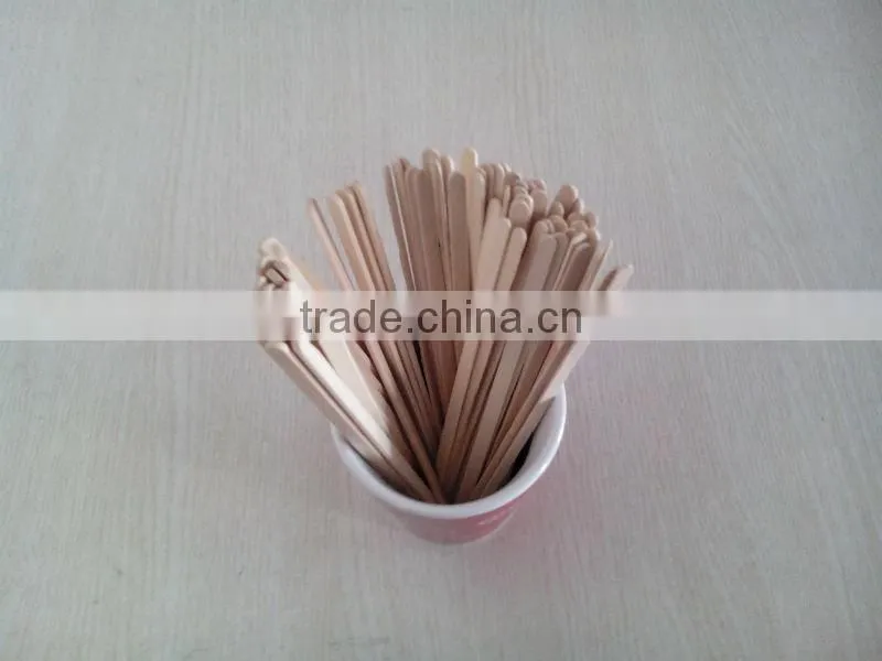 leading china supplier oem logo flavored wooden coffee stirrer
