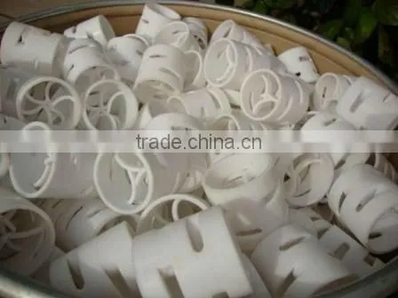 16, 25, 38, 50,76mm PTFE Pall Ring