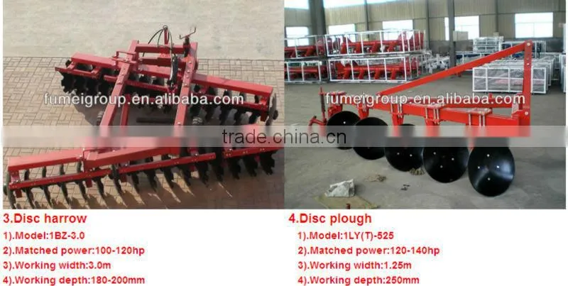 high quality 130hp utility compact farm tractor