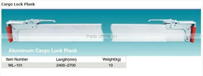 cargo control steel cargo lock planks