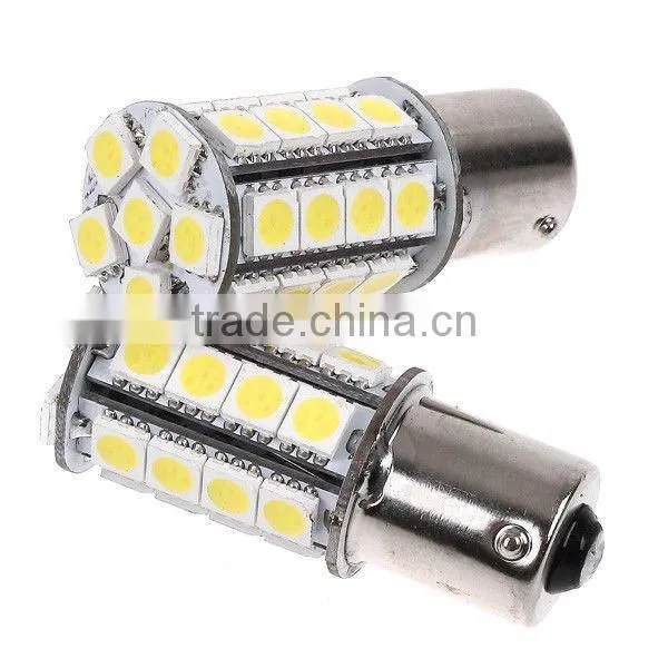 1156/BA15S White 30 5050 SMD LED Turn Signal Light Lamp