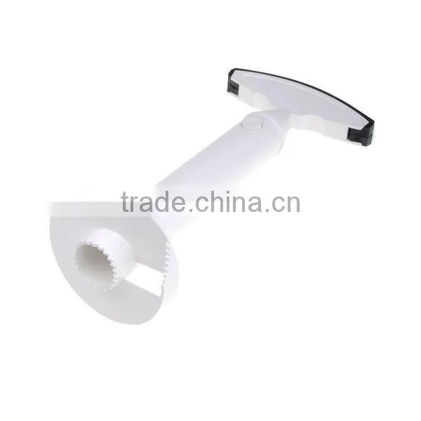 Plastic Easy Fruit Pineapple Corer Slicer Peeler Parer Cutter White