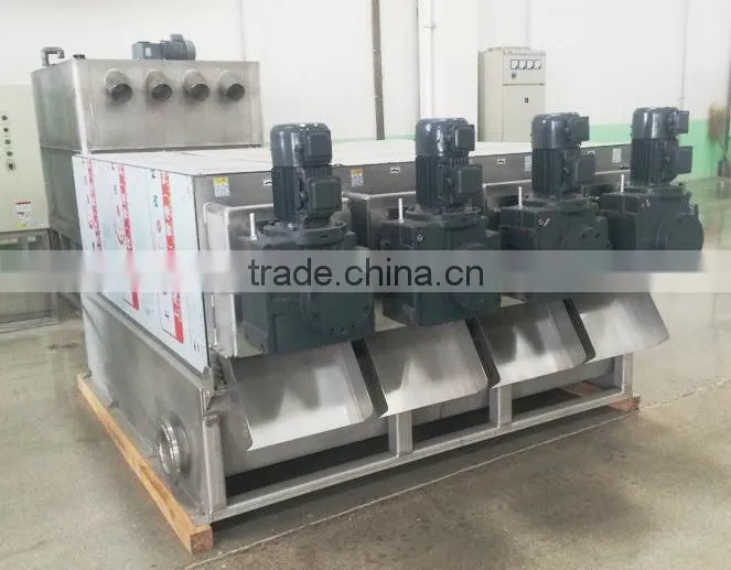 Tsurumi technology SS Volute sludge press machine of MDQ-404