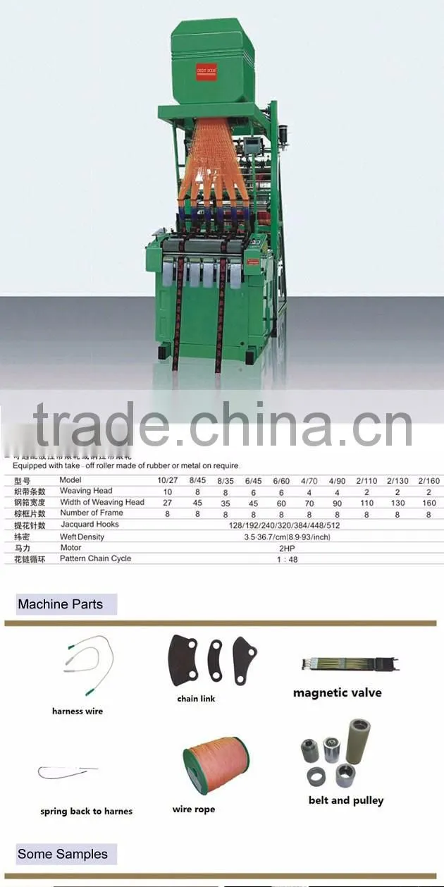 COF5J 8/45 electric jacquard needle loom