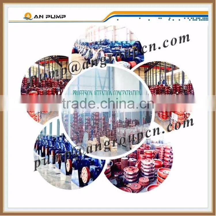 Rubber line New China manufacturer of slurry pump with diesel engine set