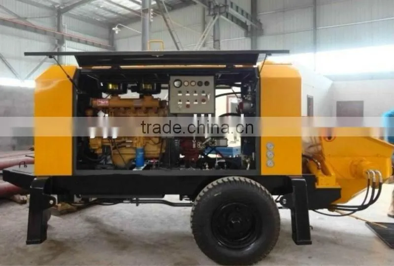 small concrete pump