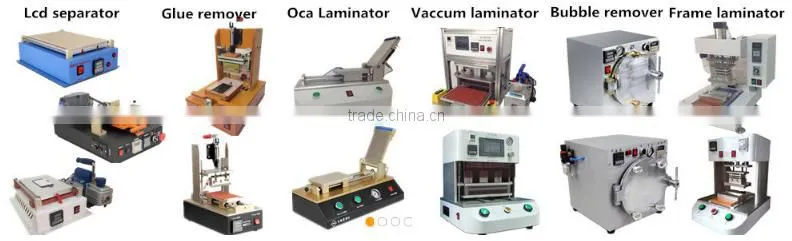 Digital Heating Station LCD Separator for iPad/2/3/4 ipad mini Air and cellphone tablet Touch Screen Split screen