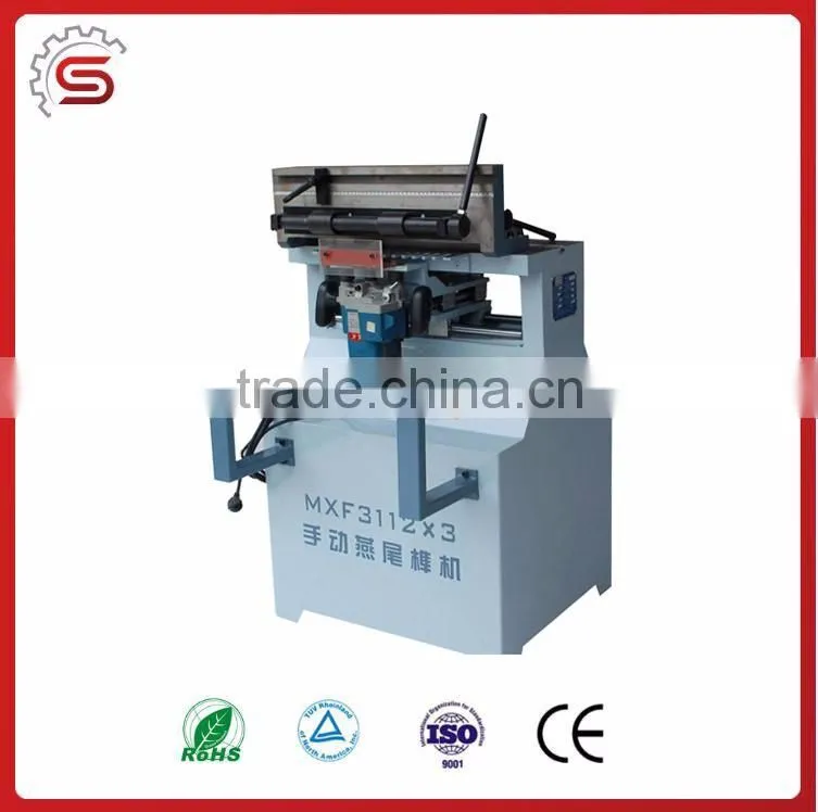 High quality woodworking machine MXF3112*3 Manual Single-head Dovetail Tenone