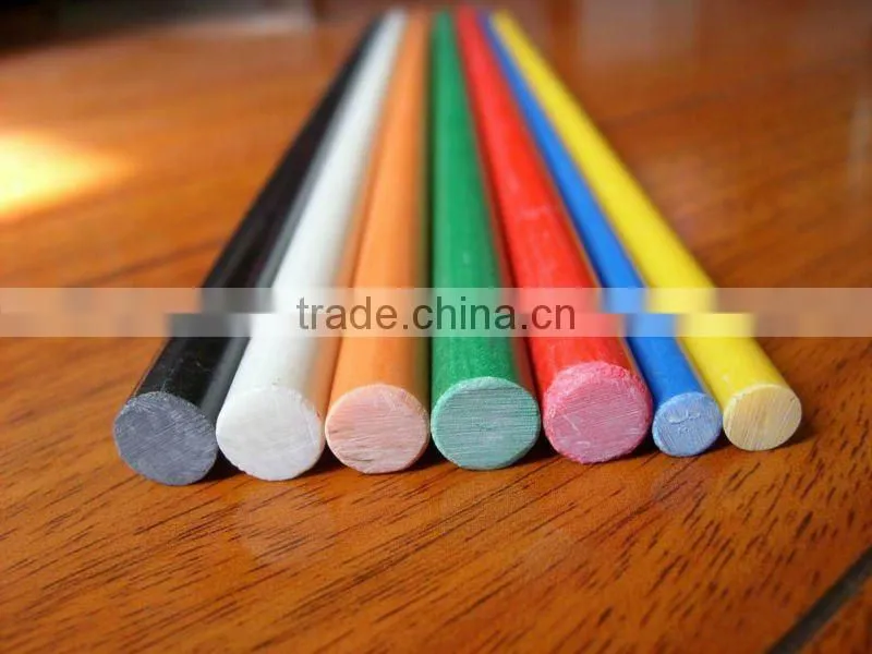 Pultrusion druable solid round Fiberglass Bar