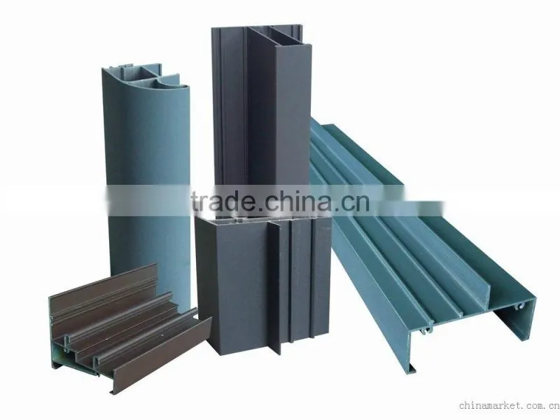 anodized profile for cupboad profile 6063