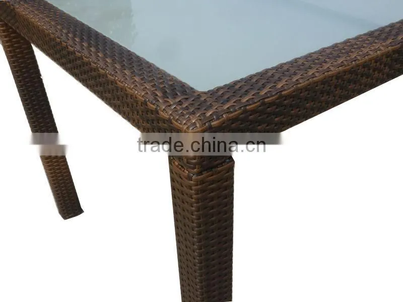 F-mediterranean rattan table and chair (2107+2048)