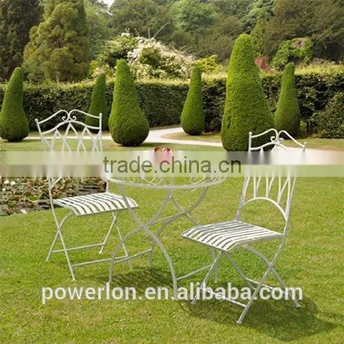 POWERLON Top 1 Outdoor Furniture Metal Foldable Table Set