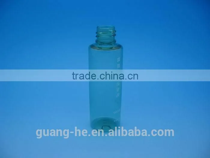 100ml Non-toxic crystal biodegradable pla clear bottles for cosmetics