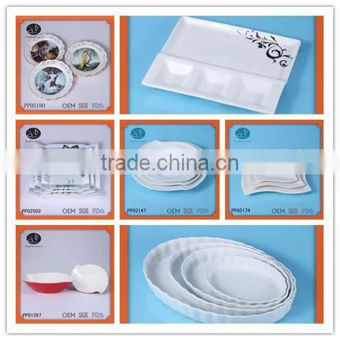 ceramic wavy dinner plates