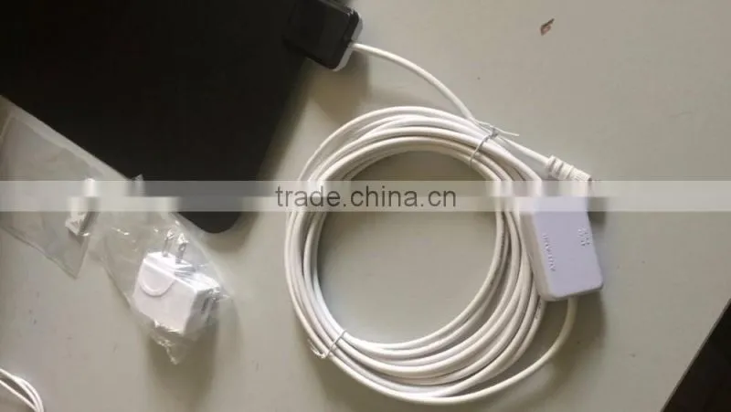 Factory Cheap Amplified Digital Indoor TV Antenna, 50miles Range ATSC TV Antenna, Wholesale Indoor TV Antenna High Gain UHF