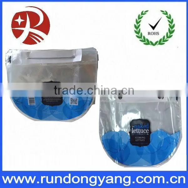 custom printed header bags