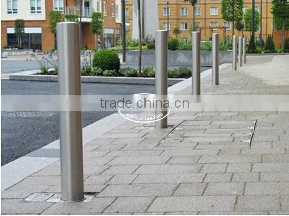 Arlau Removable Bollards Roadway Safety,Street Bollard Removable Bollard,Parking Ss 304 Steel Bollards