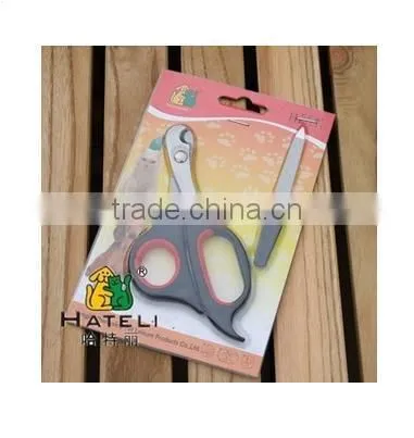 Popular pet nail clipper/ dog nail clipper/ dog grooming scissors