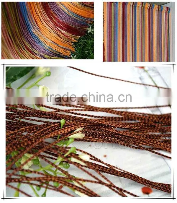 decorative string curtain fring partition screen for room decoration