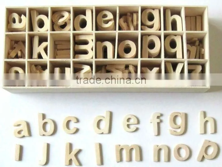 Prety Decorative Wooden alphabet Letters For Crafts