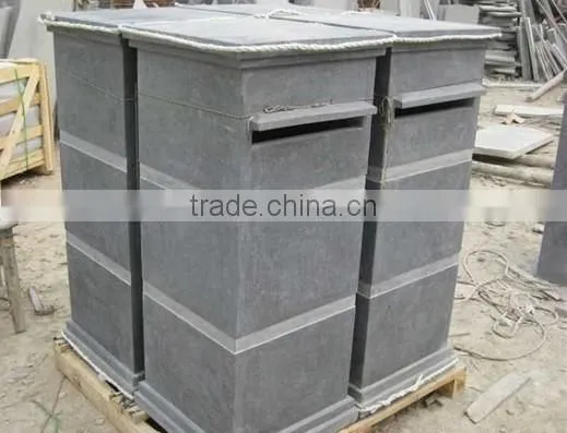 outdoor decoration cheap antique granite stone mailbox wholesale
