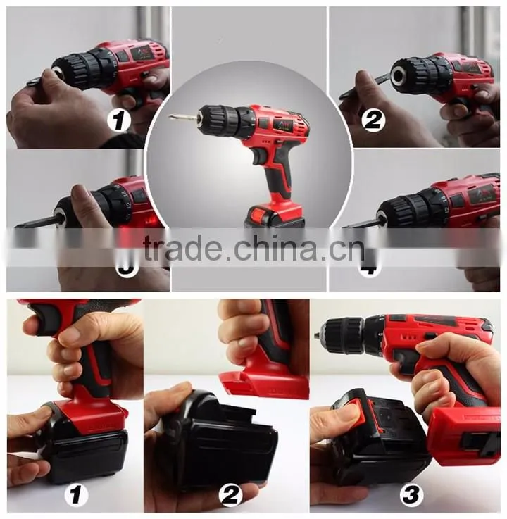 21v high torque multifunction cordless drills power tools