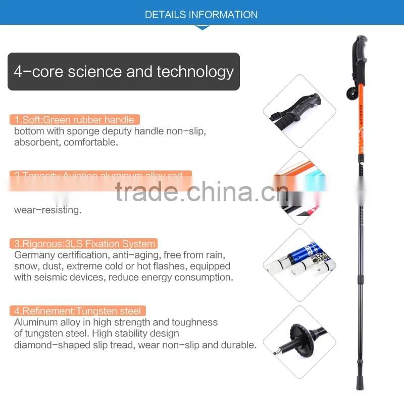 Aluminum alloy walking sticks