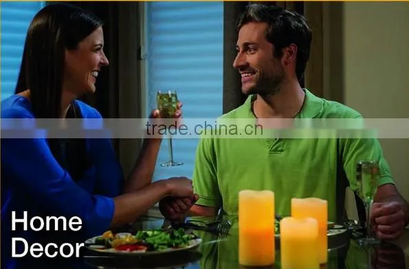 Chinese plastic home led candle remote