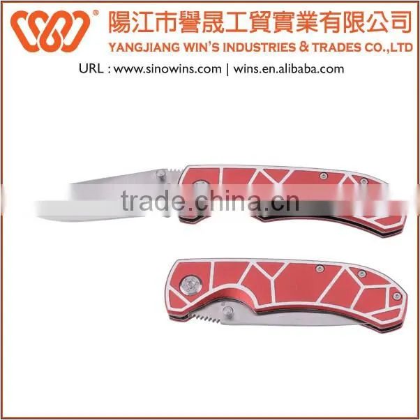Chinese High Quality Folding Knife With Aluminum Handle