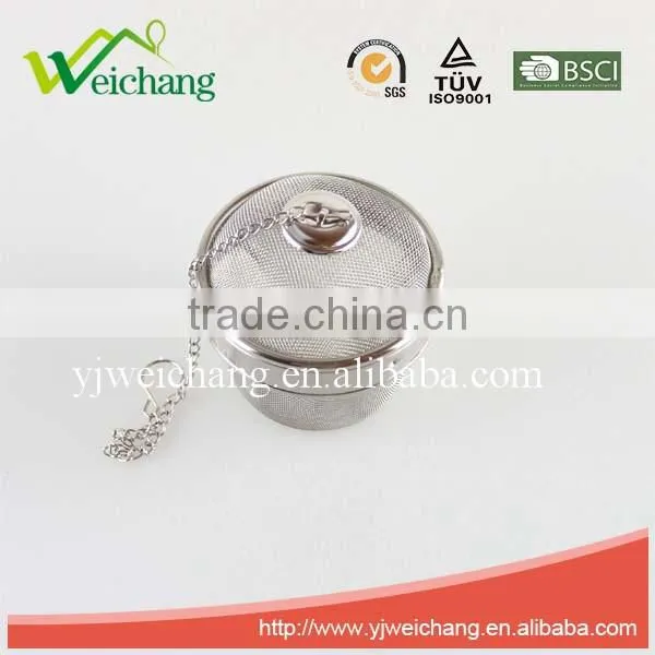 WCJ1074 Hot Sale Long Chain Tea Strainer Stainless Steel Tea Infuser