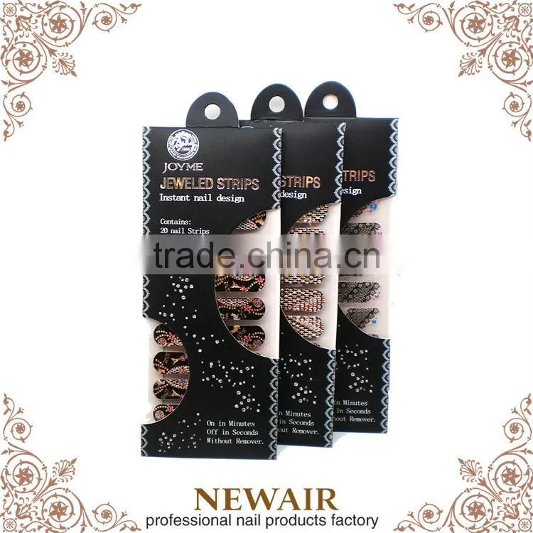 fashion 3d nail sticker 3d nail japanese style nail supply wholesale