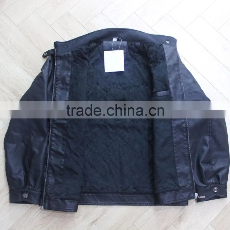 2015 Custom Leather Jacket Made In China